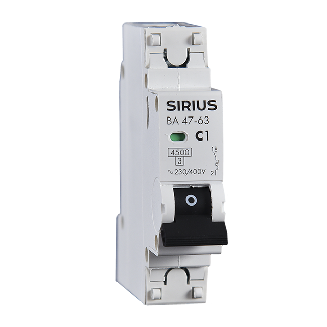 Автоматический выключатель ВА 47-63 1P 4А (С) 4,5kА Sirius, фото 0