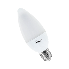 Электрическая лампа светодиодная LED Deco B35 5-40W E27 3000K Sirius, фото 0