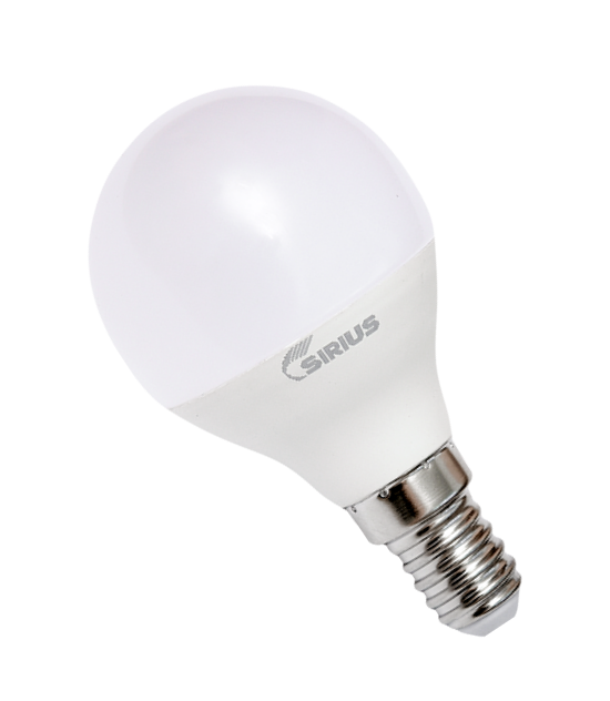 Электрическая лампа светодиодная LED Deco G45 9W E14 4000K Sirius, фото 0