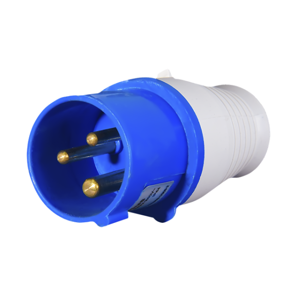 Вилка 023 2Р+РЕ 32А 220В IP44 Sirius