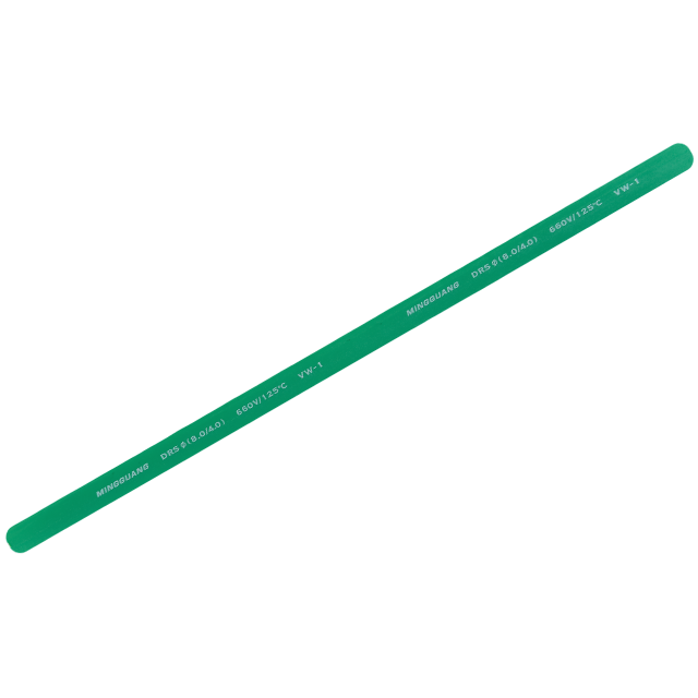Трубка (ТУТ) 4/2 в отрезках по 1м (100шт) зеленый Sirius, фото 0